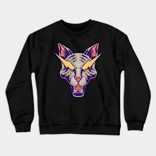 Cat splash Crewneck Sweatshirt